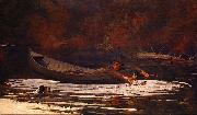 Winslow Homer Hound and Hunter oil on canvas